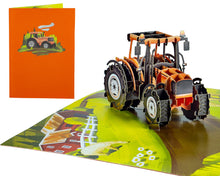 Load image into Gallery viewer, Tractor (NEW) - WOW 3D Pop Up Greeting Card