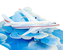 Load image into Gallery viewer, Airplane To The Sky - WOW 3D Pop Up Card