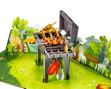 Load image into Gallery viewer, BBQ - WOW 3D Pop Up Card
