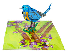Load image into Gallery viewer, Eastern Bluebird - WOW 3D Pop Up Greeting Card