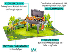 Load image into Gallery viewer, BBQ - WOW 3D Pop Up Card