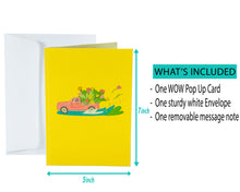 Load image into Gallery viewer, Tulip Flower Truck - WOW 3D Pop Up Greeting Card