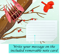 Load image into Gallery viewer, Cardinal Bird - WOW 3D Pop Up Greeting Card