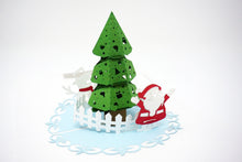 Load image into Gallery viewer, Christmas Santa, Tree & Snowman