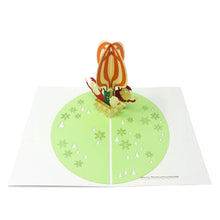 Load image into Gallery viewer, Hot Air Balloon - Christmas Pop Up Card