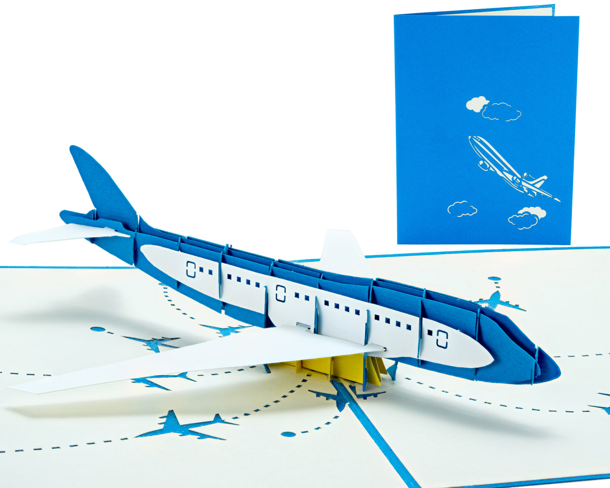 Airplane - WOW 3D Pop Up Card - Image 2