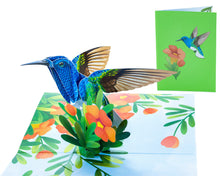 Load image into Gallery viewer, Hummingbird - WOW 3D Pop Up Greeting Card