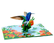 Load image into Gallery viewer, Hummingbird - WOW 3D Pop Up Greeting Card

