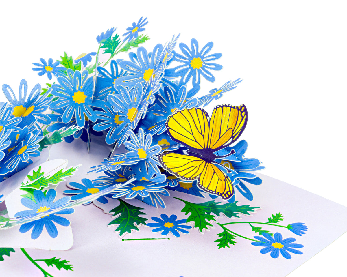 Swan River Daisy - WOW 3D Pop Up Greeting Card - Image 3