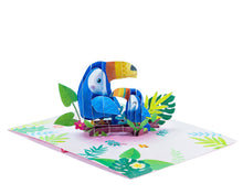 Load image into Gallery viewer, Toucan Bird - WOW 3D Pop Up Greeting Card