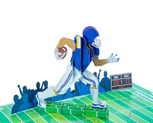 Load image into Gallery viewer, American Football Player - WOW 3D Pop Up Card