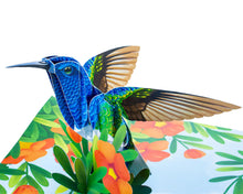 Load image into Gallery viewer, Hummingbird - WOW 3D Pop Up Greeting Card