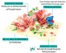 Load image into Gallery viewer, Marguerite Daisy - WOW 3D Pop Up Greeting Card