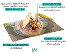 Load image into Gallery viewer, Mountain Legendary Dragon - 3D Pop Up Greeting Card