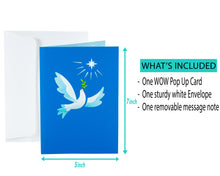 Load image into Gallery viewer, Dove Bird - WOW 3D Pop Up Greeting Card