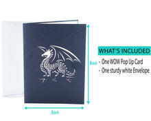 Load image into Gallery viewer, Dragon Fire - WOW 3D Pop Up Card