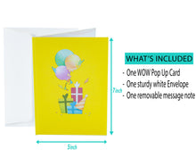 Load image into Gallery viewer, Happy Birthday Giftboxes & Balloons - Birthday | Anniversary