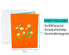 Load image into Gallery viewer, Yellow Garden Daisy - WOW 3D Pop Up Greeting Card