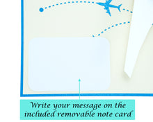 Load image into Gallery viewer, Airplane - WOW 3D Pop Up Card