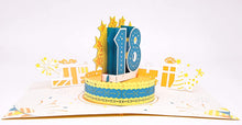 Load image into Gallery viewer, 18th Number - Birthday | Anniversary