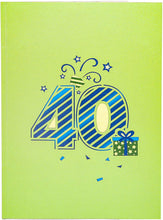 Load image into Gallery viewer, 40th Number - Birthday | Anniversary