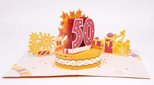 Load image into Gallery viewer, 50th Number - Birthday | Anniversary