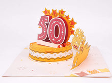 Load image into Gallery viewer, 50th Number - Birthday | Anniversary