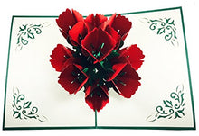 Load image into Gallery viewer, Red Tulip Flower - Pop Up Card