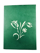 Load image into Gallery viewer, Red Tulip Flower - Pop Up Card