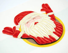 Load image into Gallery viewer, Santa Claus Quilling Card