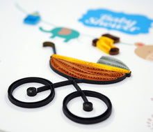 Load image into Gallery viewer, Baby Shower Quilling Card