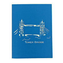 Load image into Gallery viewer, London Tower Bridge - WOW 3D Pop Up Card