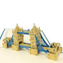 Load image into Gallery viewer, London Tower Bridge - WOW 3D Pop Up Card