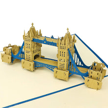 Load image into Gallery viewer, London Tower Bridge - WOW 3D Pop Up Card