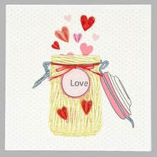 Load image into Gallery viewer, Love Jar Quilling Card