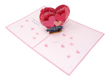 Load image into Gallery viewer, A Big Thank You - 3D Pop Up Greeting Card - For Friends, Family, Teachers, Neighbors, Co-Workers, Boss, Front-line, Essential Workers