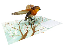 Load image into Gallery viewer, American Robin Bird - WOW 3D Pop Up Greeting Card