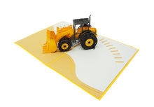 Load image into Gallery viewer, Bulldozer - WOW 3D Pop Up Greeting Card