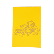 Load image into Gallery viewer, Bulldozer - WOW 3D Pop Up Greeting Card
