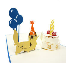 Load image into Gallery viewer, Cat Birthday - WOW 3D Pop Up Greeting Card