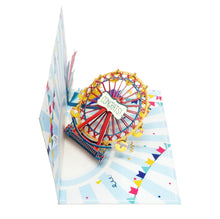 Load image into Gallery viewer, Rainbow Ferris Wheel - WOW 3D Pop Up Greeting Card