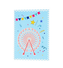 Load image into Gallery viewer, Rainbow Ferris Wheel - WOW 3D Pop Up Greeting Card