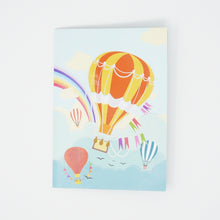 Load image into Gallery viewer, Rainbow Hot Air Balloon - WOW 3D Pop Up Greeting Card