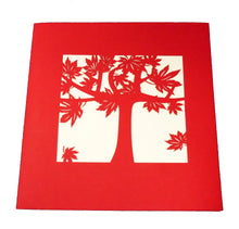 Load image into Gallery viewer, Red Maple Tree - WOW 3D Pop Up Card