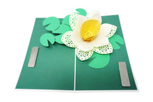 Load image into Gallery viewer, Lotus Flower - WOW 3D Pop Up Greeting Card
