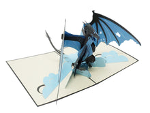Load image into Gallery viewer, Ice Dragon - WOW 3D Pop Up Card
