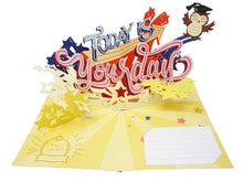 Load image into Gallery viewer, Whoohoo You Did It - WOW 3D Pop Up Card