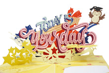 Load image into Gallery viewer, Whoohoo You Did It - WOW 3D Pop Up Card