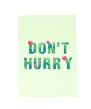 Load image into Gallery viewer, Fun Sloth Don't Hurry - 3D Pop Up Card