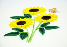 Load image into Gallery viewer, Sunflower Quilling Card